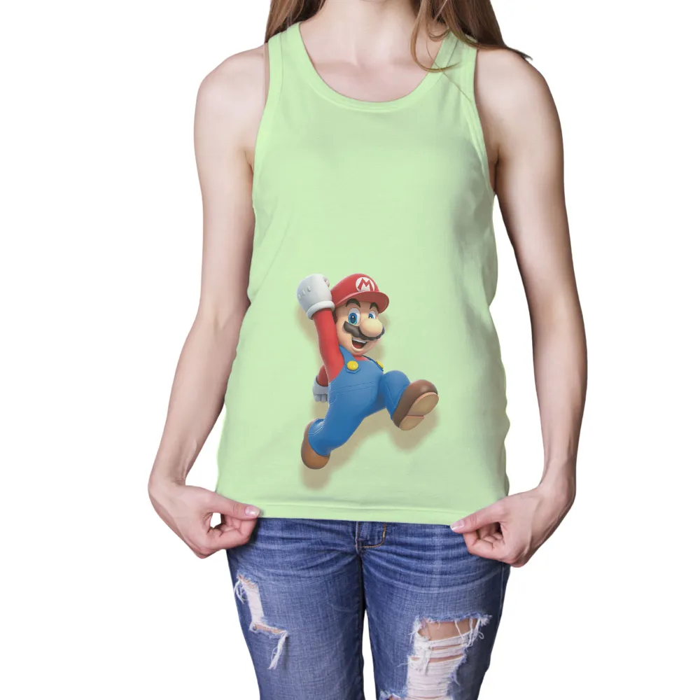 Custom Tee Shirts: Celebrate Gaming Adventures with Mario|cena mario shirt