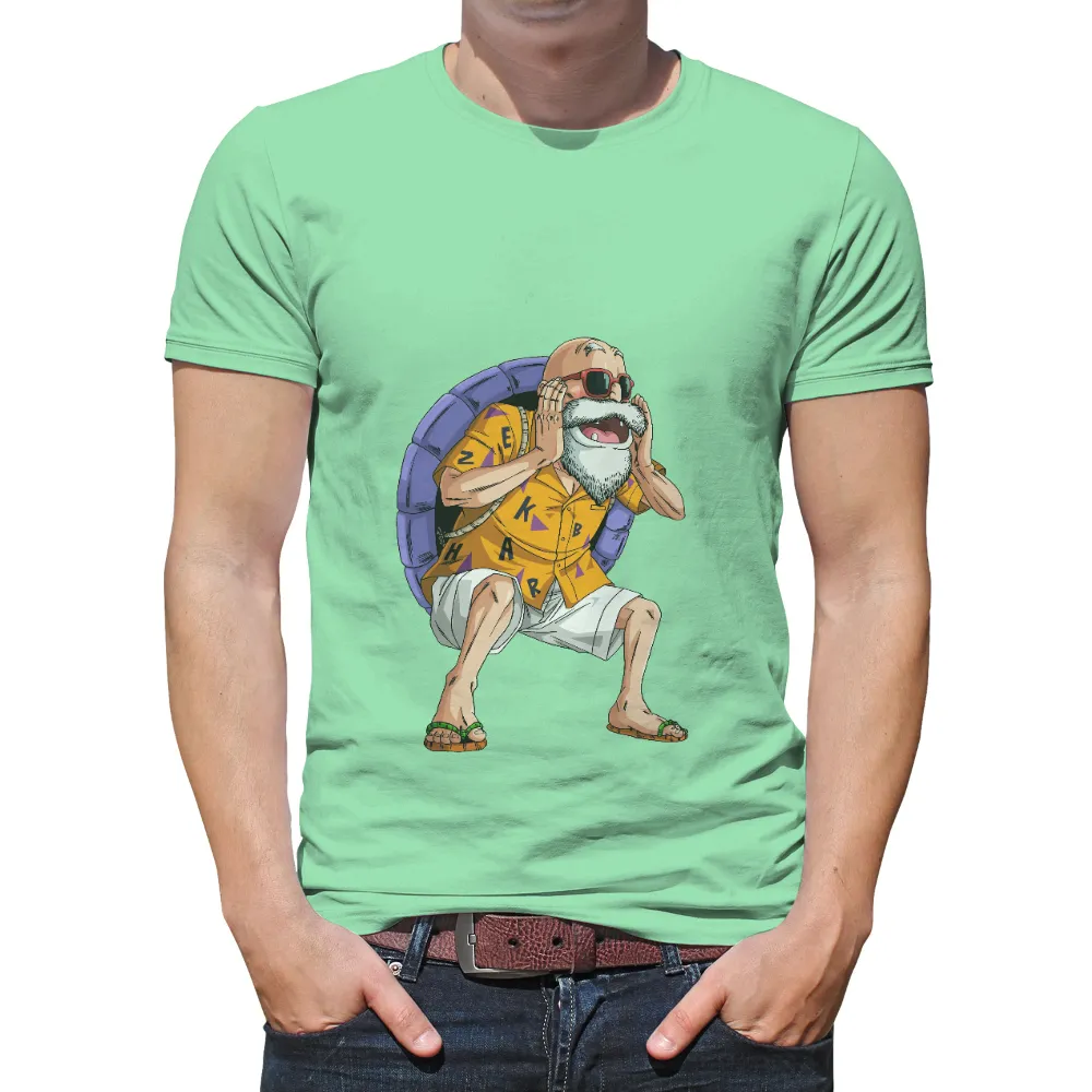 TShirt Printing: Quirky Anime Character in Yellow Shirt|pac man fever t shirt