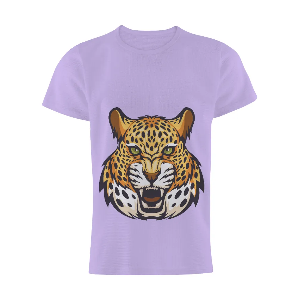 T-Shirts Pattern: Fierce Cheetah - Strength and Resilience|t shirt painting on nature