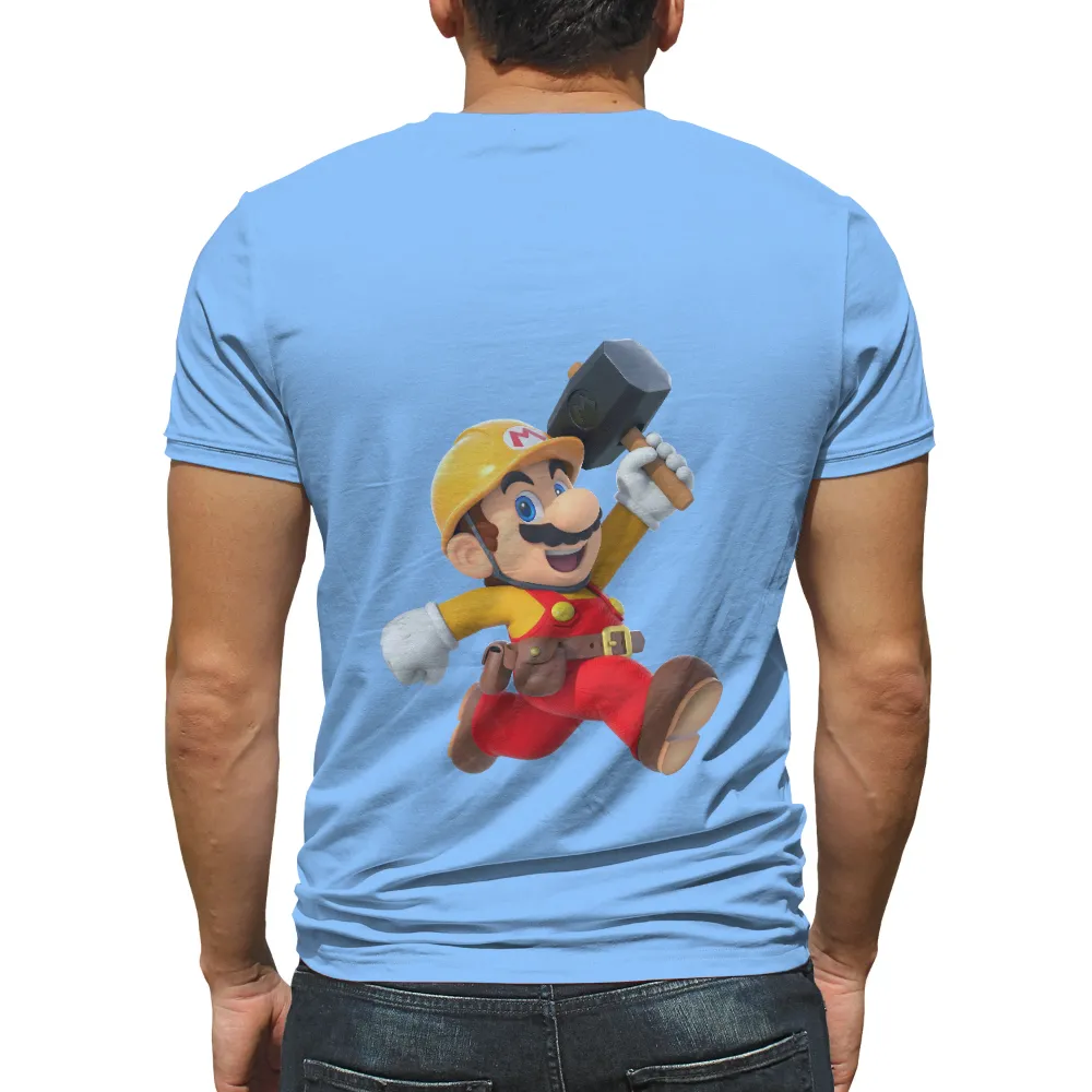 T-Shirts Custom: Mario Adventure - Gaming Perseverance|adventure time dancing with monsters shirt