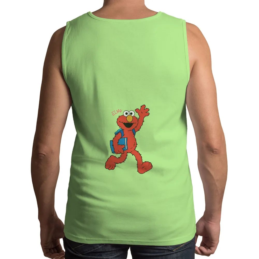 Elmo T-Shirts Custom: Fun and Learning with Sesame Street's Favorite Red Monster|cartoon tshirt for ladies