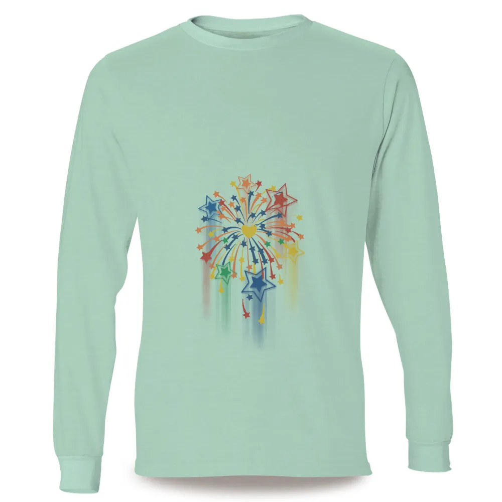 T-Shirts Pattern: Fireworks of Love and Diversity|love for damar 3 shirt