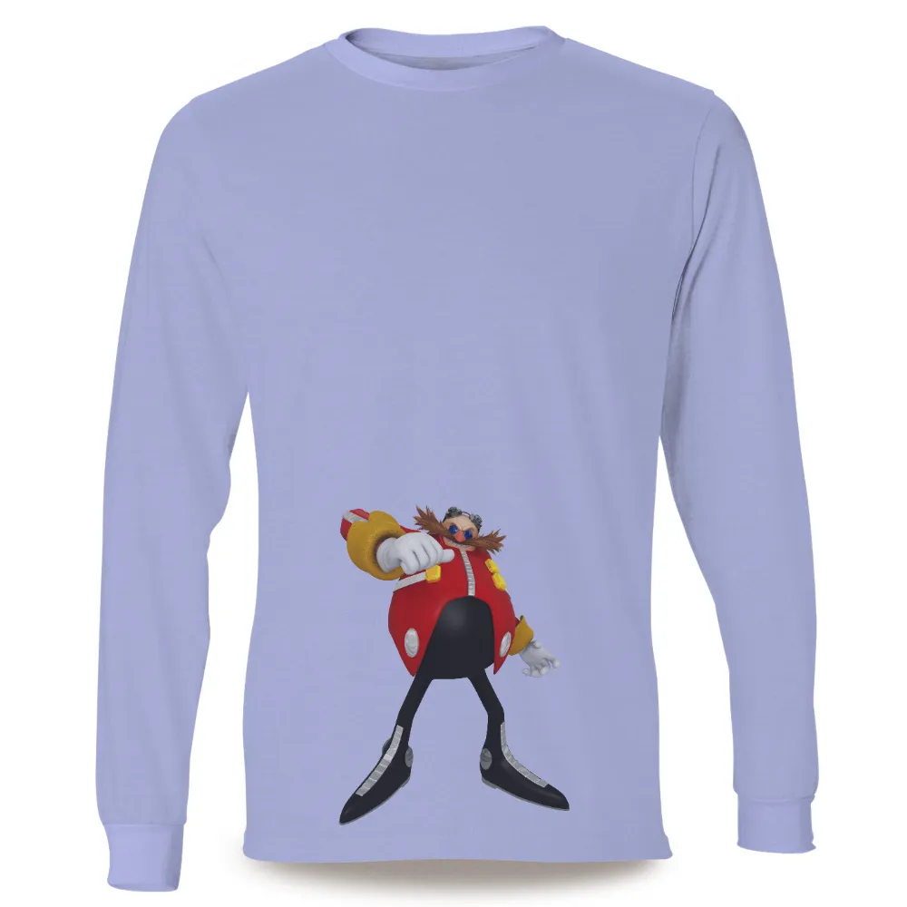 Dr. Eggman Tee Shirt Printing - Iconic Gaming Villain|sonic the hedgehog t shirt asda