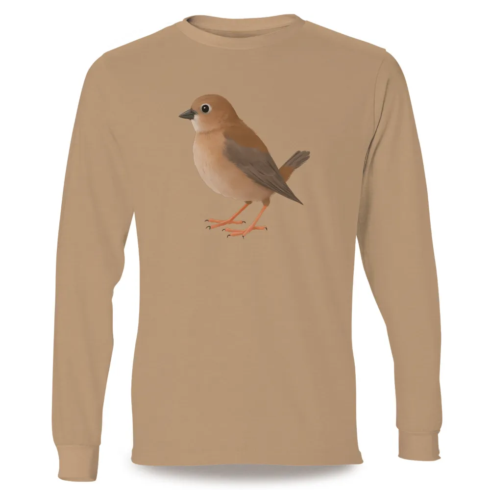 Whimsical Bird T-Shirt Design: Embrace Simple Joys|bird shirt 80s