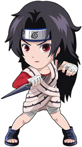 T-Shirts Pattern: Chibi Itachi Uchiha - Anime Character Design