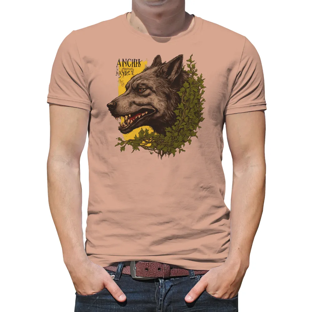 Stunning Graphic Designs with Wolves, Foliage, Nature, and Mythology|coors light beer wolf t shirt