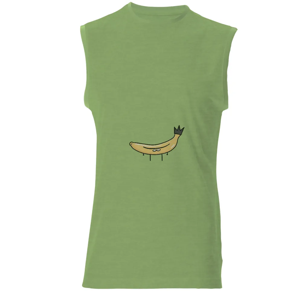 Banana King: A Whimsical T-Shirts Pattern|funny valentines day couple shirts