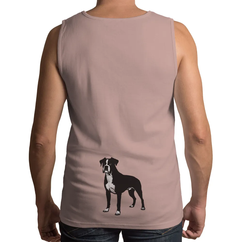 Graphic Tees: Max the Boxer - Unconditional Love and Loyalty|dog fathers day shirt