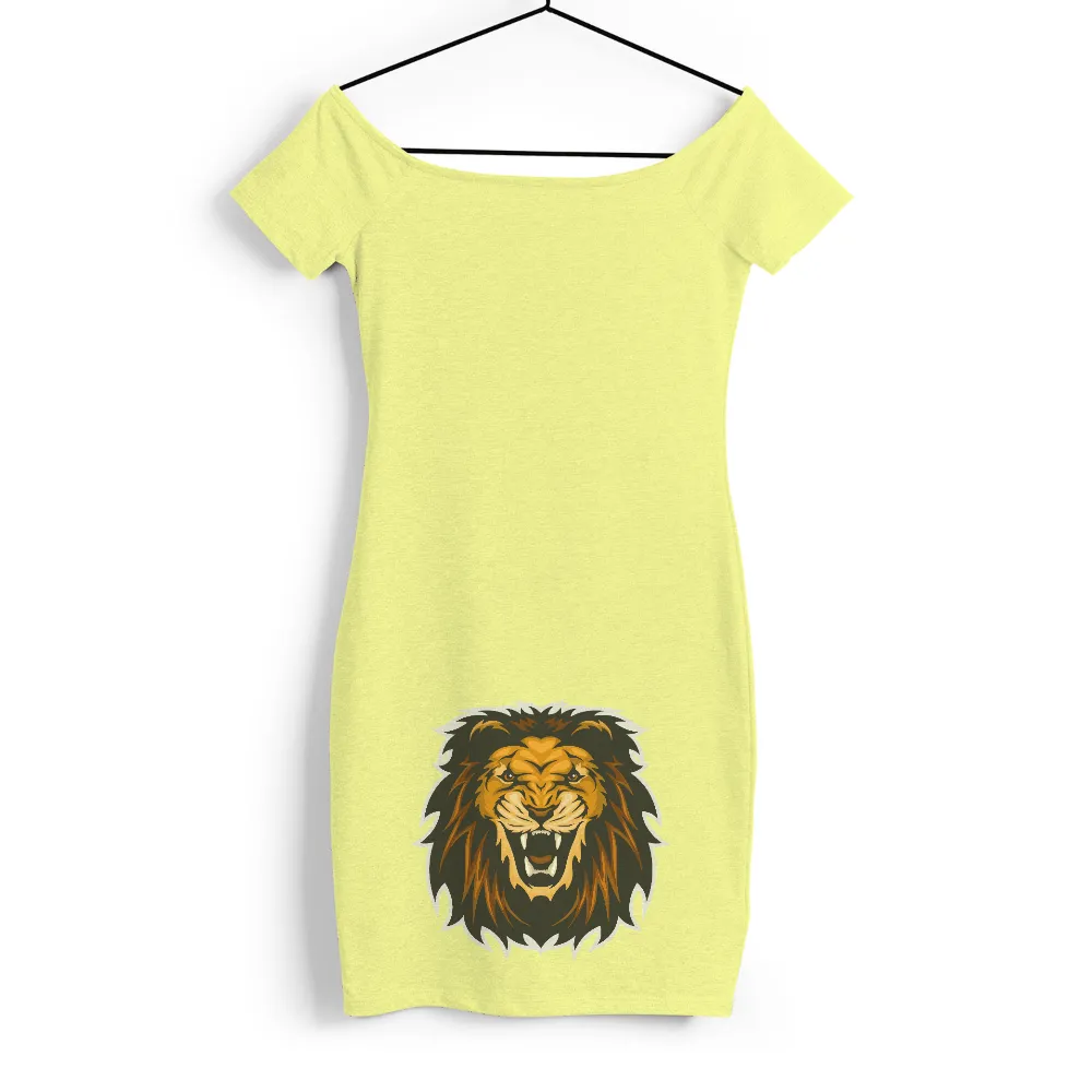 Custom Tee Shirts: Embrace Your Inner Lion with Strength and Courage|beer spirit animal shirt