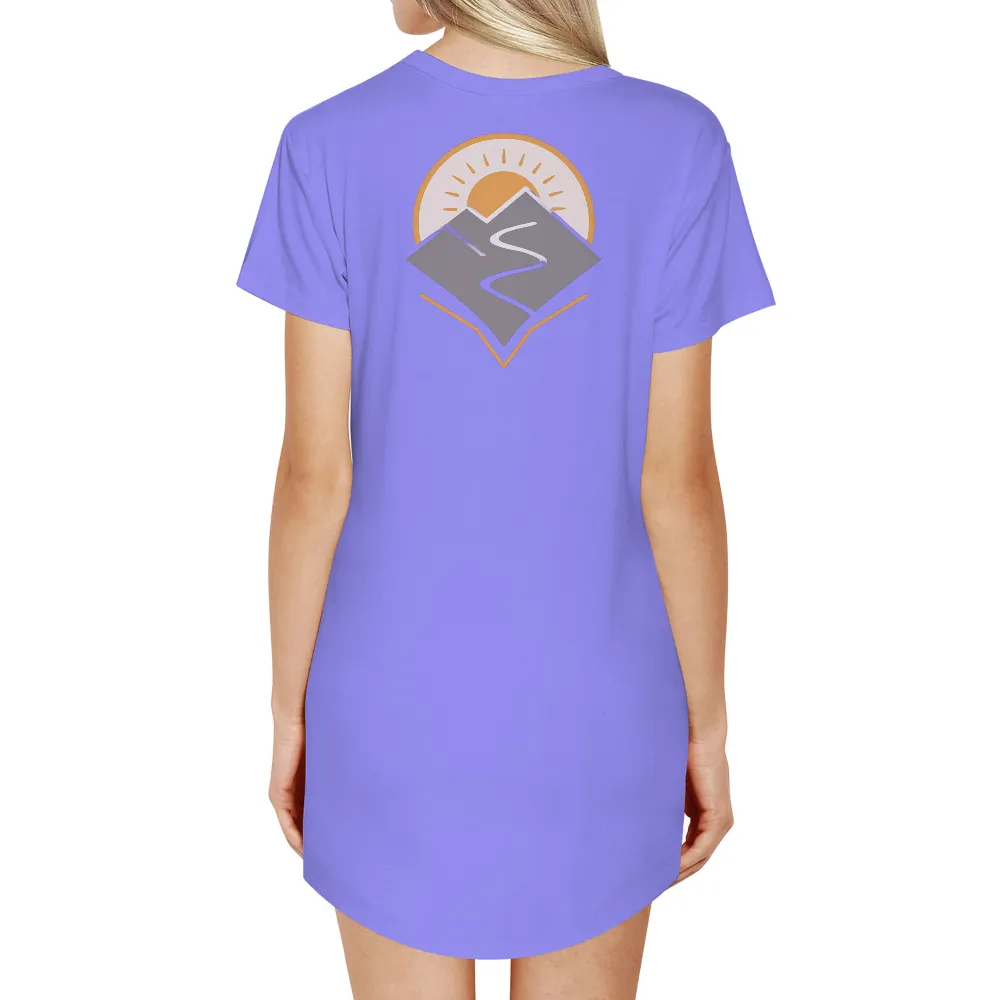 Embrace Perseverance and Optimism on Your Mountain Journey with Custom Designs|high noon sun sips t shirt