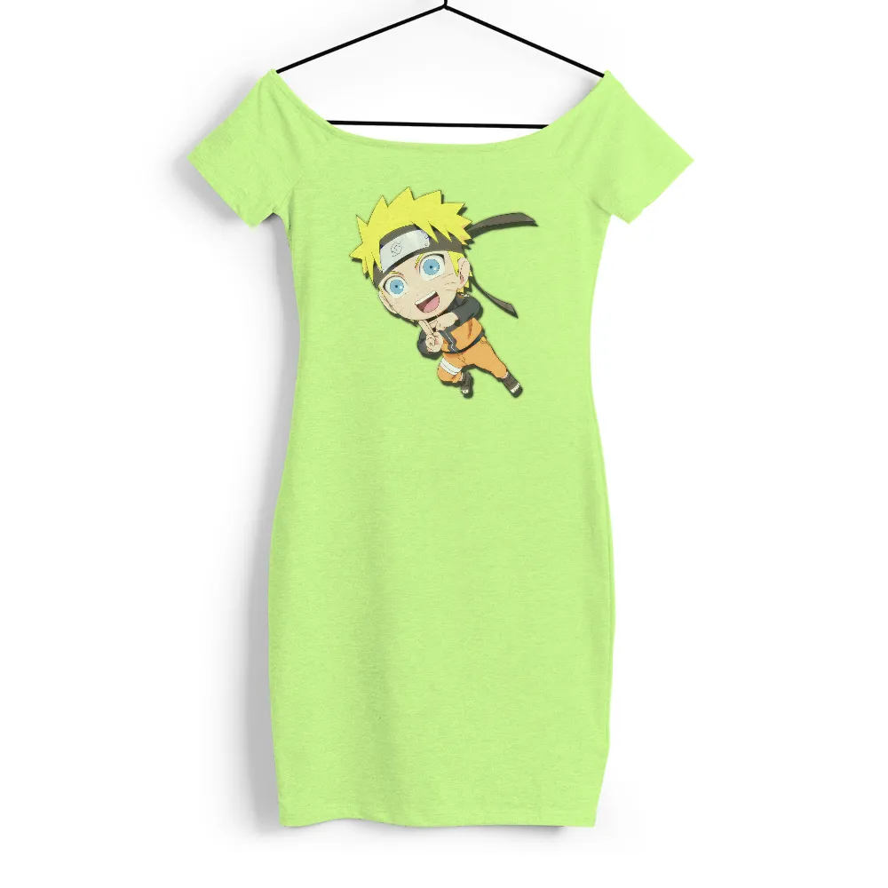 TShirt Design: Young Ninja with Unwavering Spirit|ninja pants naruto