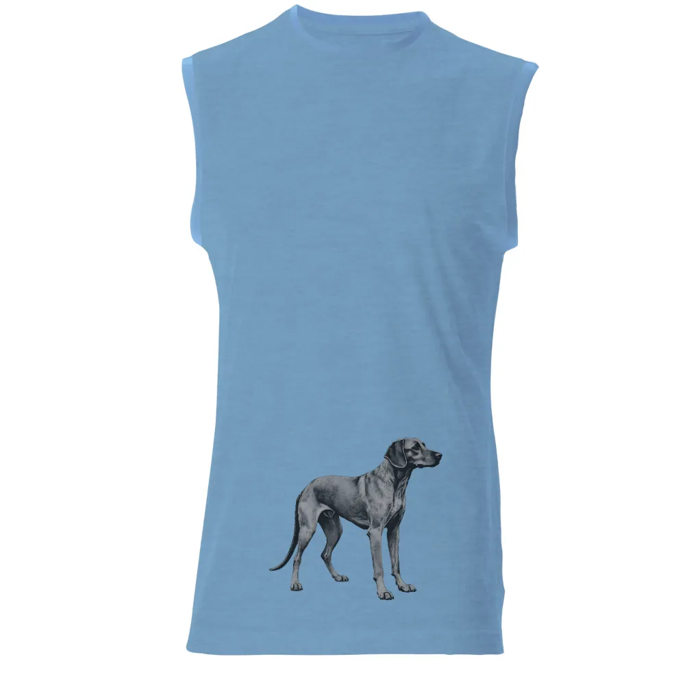 Luna: A Symbol of Loyalty and Strength - T-Shirt Printing|dog mom mothers day shirt