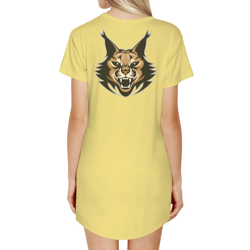 Custom T-Shirt Printing: Unleash Your Inner Warrior with Fierce Lynx Design|trending custom tshirts