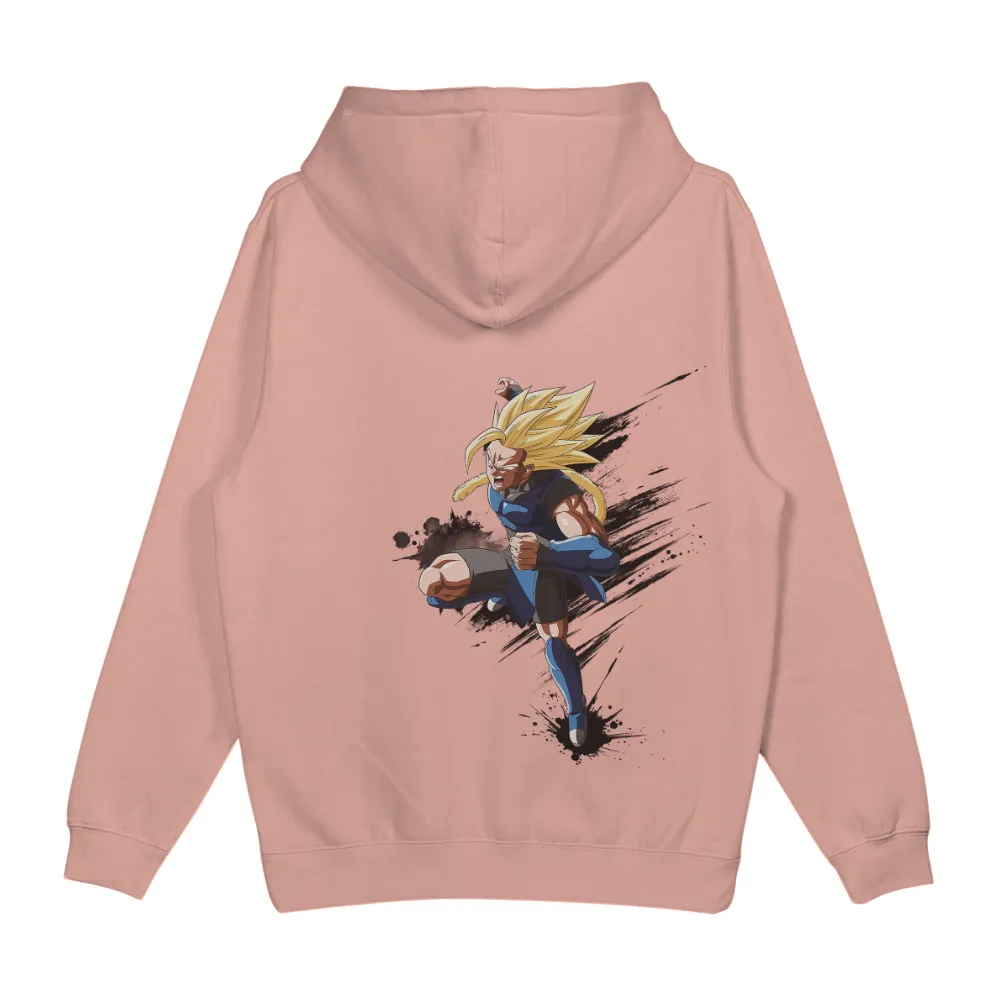 Tee Shirt Printing: Super Saiyan Goku - Anime Hero Power|my hero academia two heroes shirt