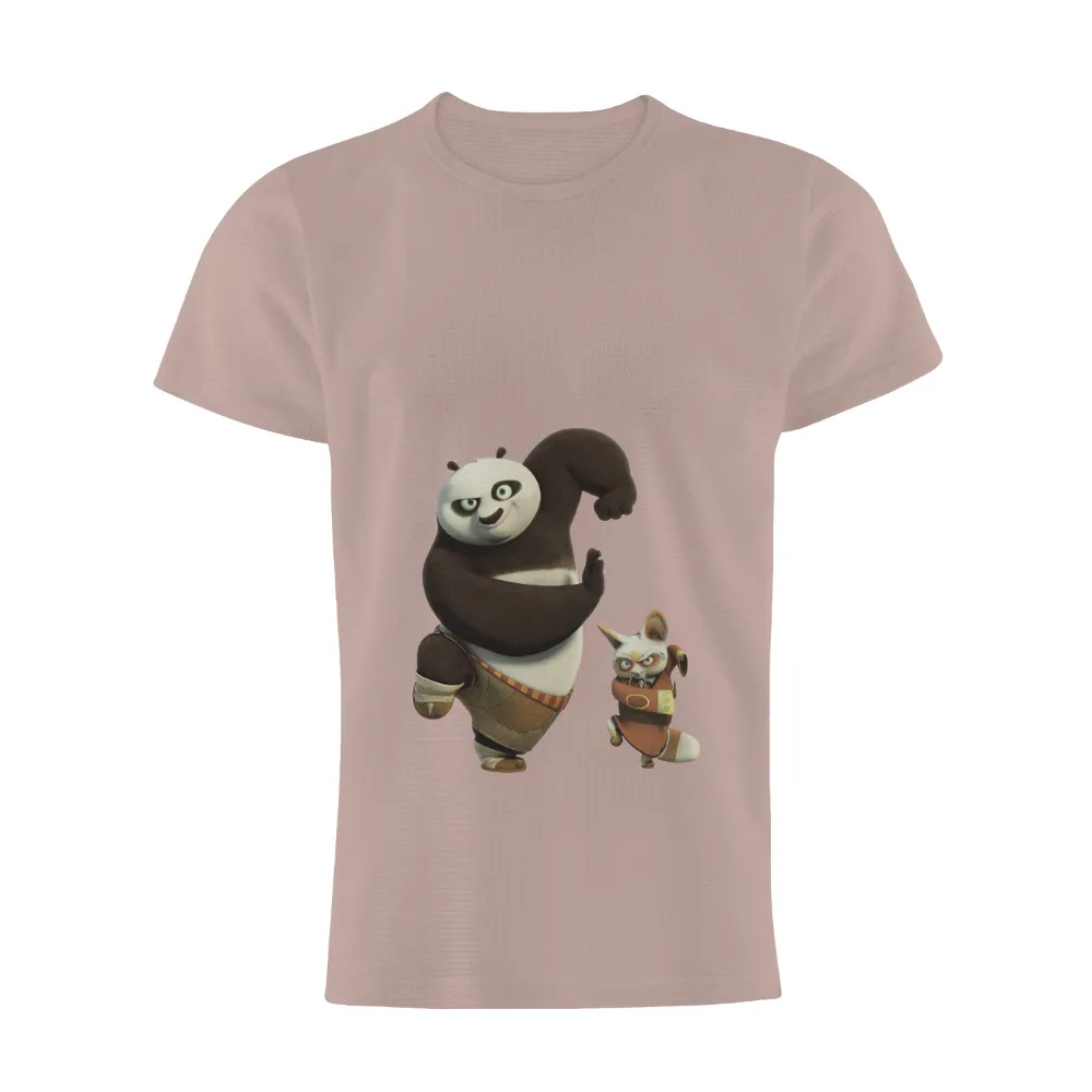 TShirt Design: Overcoming Obstacles with Kung Fu Panda|hero gayab mode on t shirt