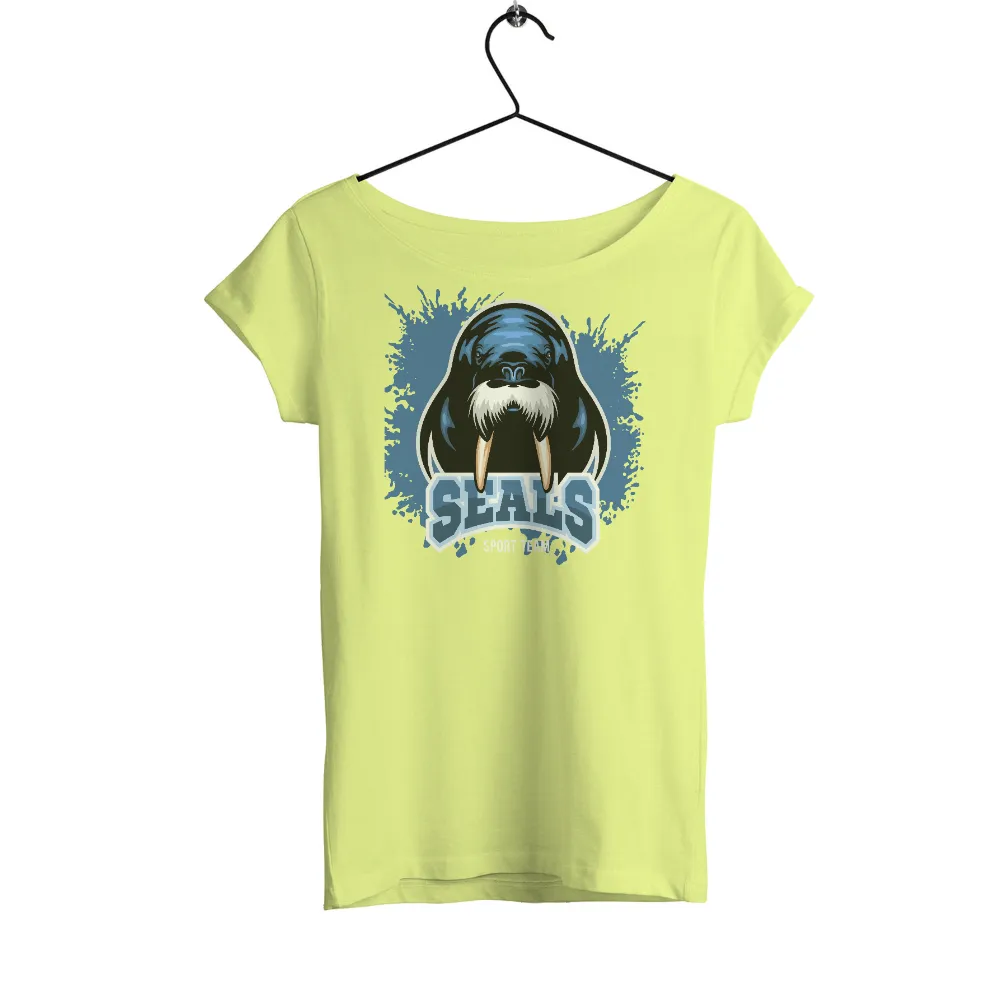 TShirt Design: Walrus Mascot for Seals Sports Team|blue jays october rise t shirt