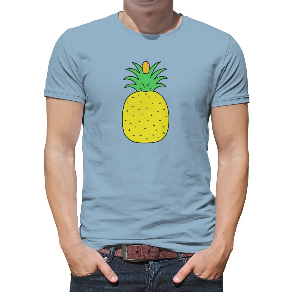 T-Shirts Pattern: Pineapple Pete - Guardian of Joy|pineapple thong shirt