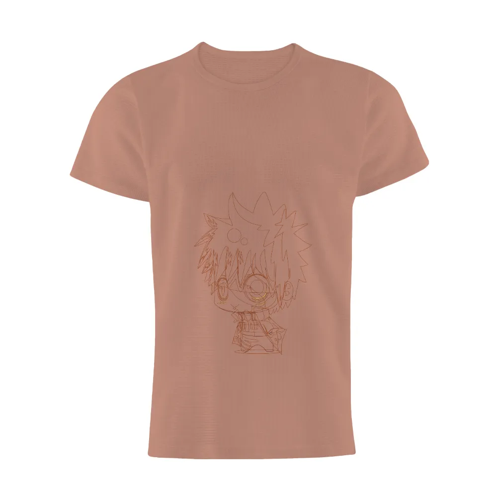 Graphic Tees: Minimalist Hiro from Darling in the Franxx|cartoon character long sleeve shirts