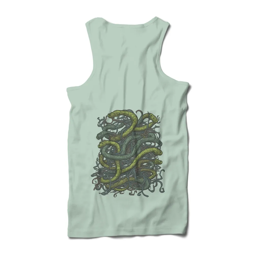 Graphic Tees: Serpent Clan - Guardians of the Ancient Forest|graffiti nature