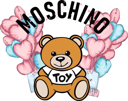 Moschino Toy Bear T-Shirts Custom: A Blend of Innocence and Sophistication