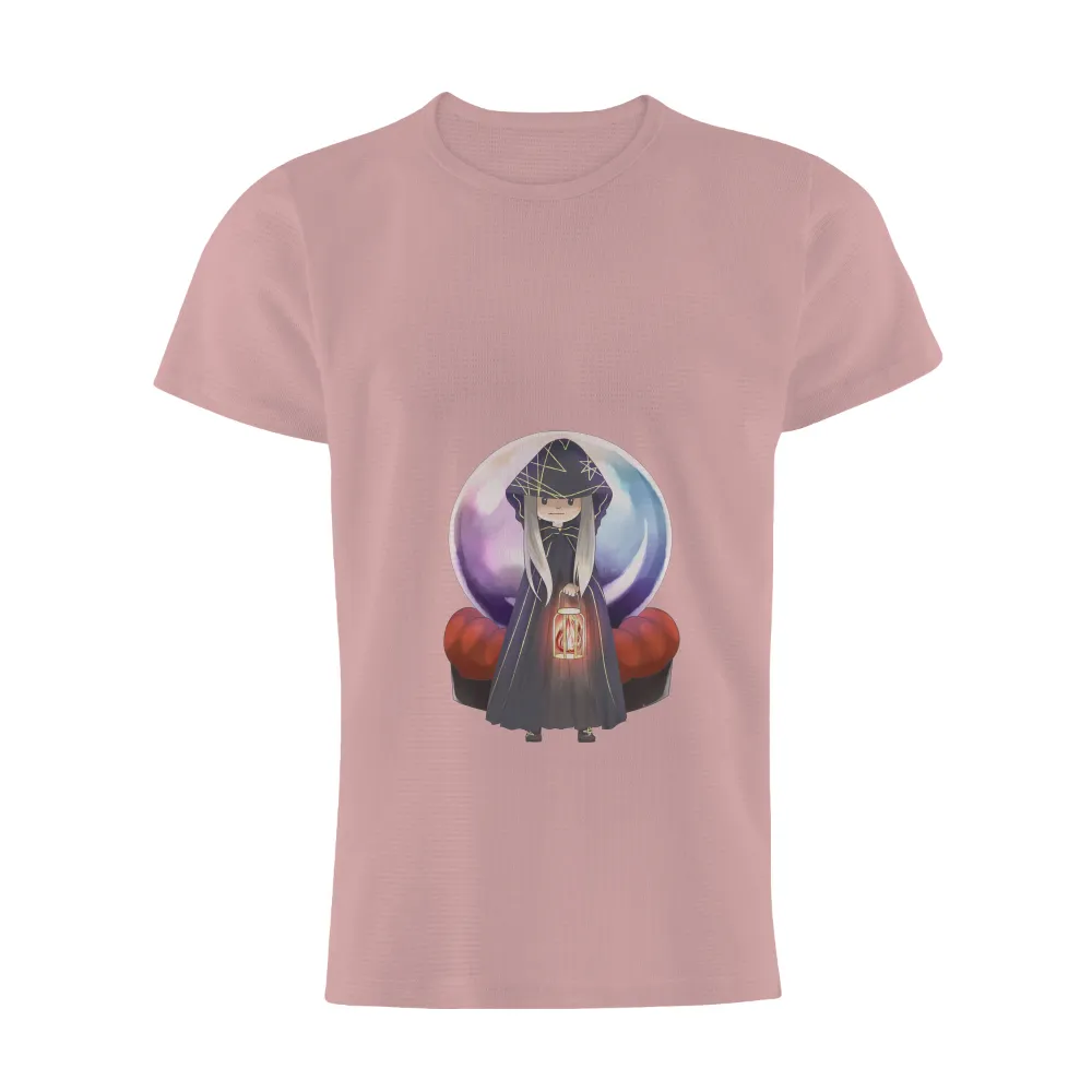 T-Shirt Printing: Luna's Magical Journey Under the Crescent Moon|green lantern star sapphire