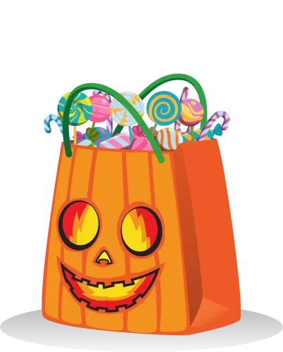 TShirt Design: Halloween Trick or Treat Bag