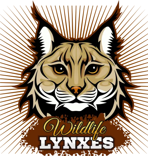 Shirts Graphic Tees: Wildlife Lynxes - Bold Spirit of Nature