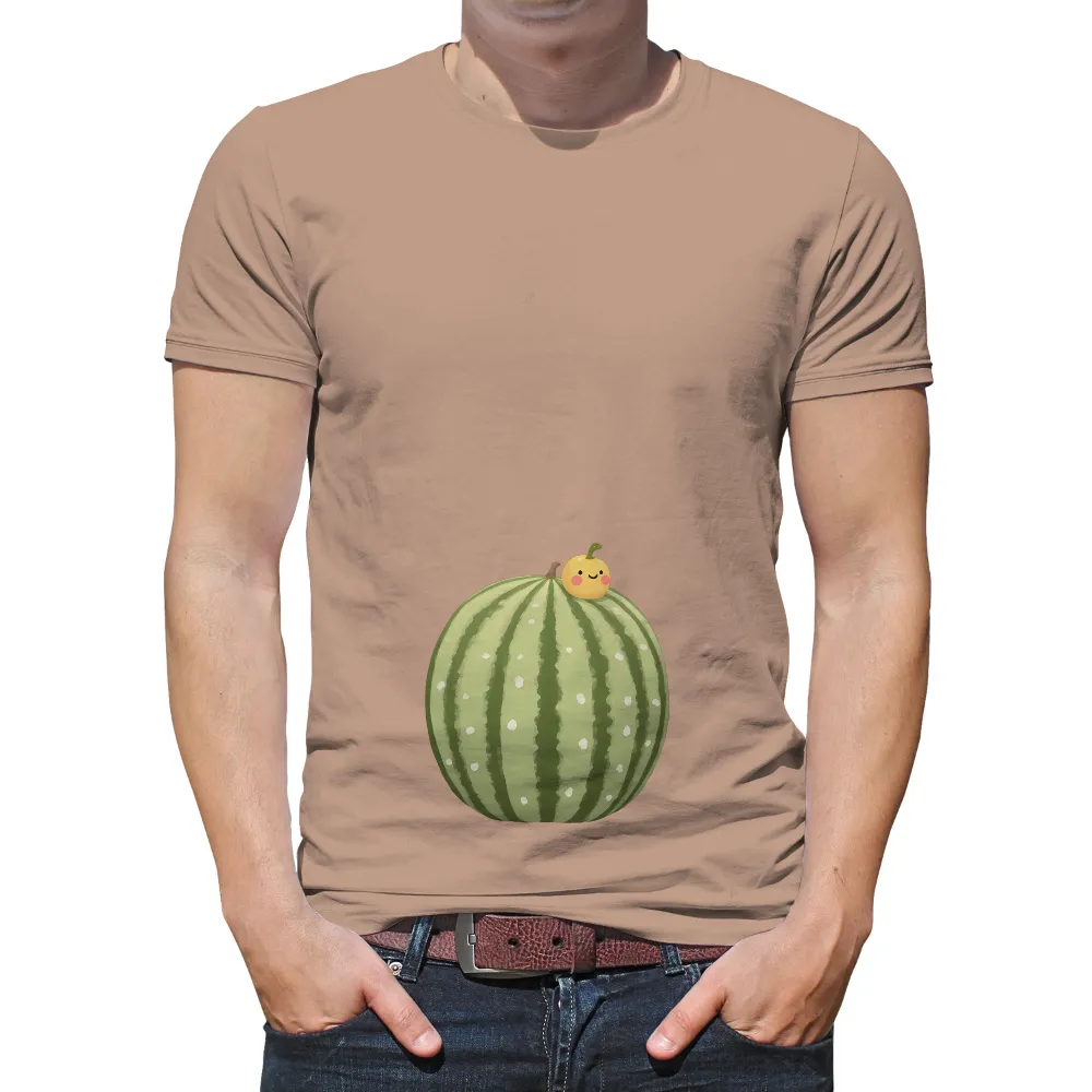 Graphic Tees: Cheerful Melo on Watermelon Throne|club giv marco summer shirt