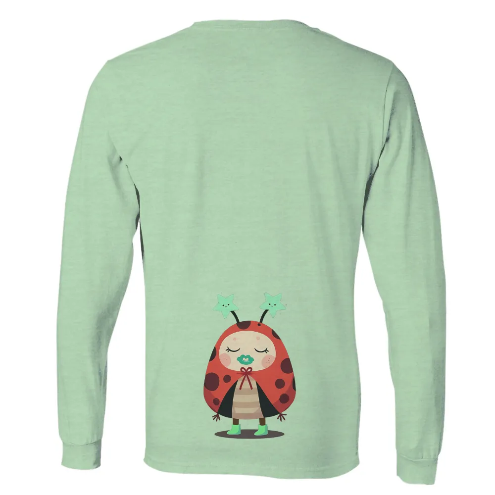 Tee Shirts Printed: Whimsical Ladybug Dreams|pokemon magic shirt