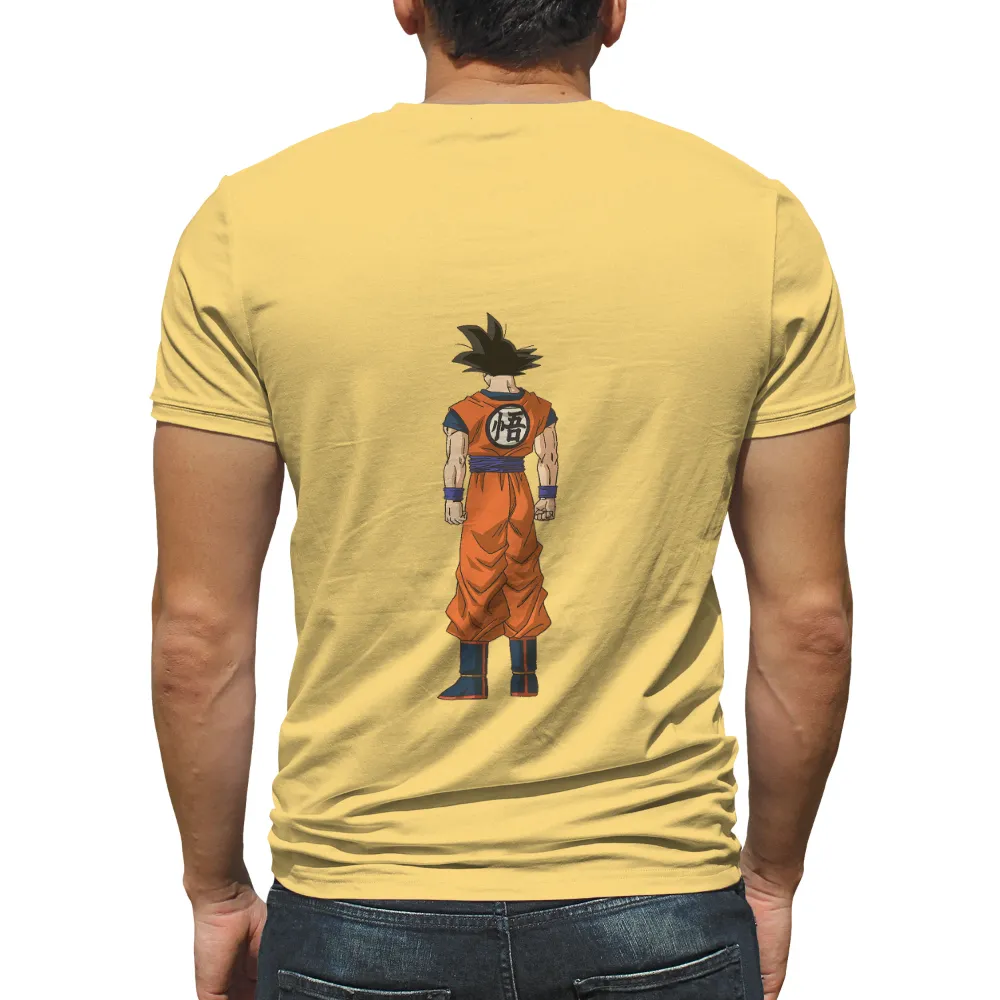 T-Shirts Design: Goku's Unyielding Spirit|dragon ball super sweatpants