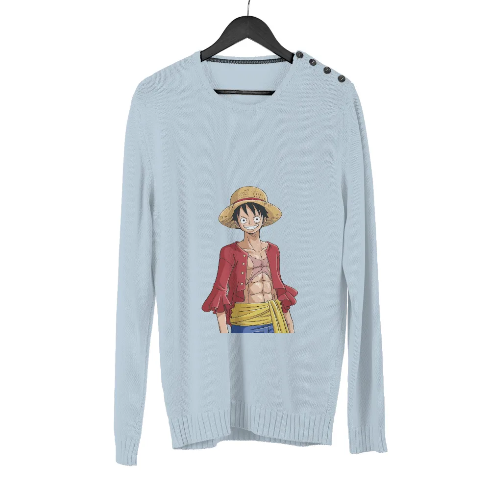 T-Shirt Printing: One Piece Luffy - Adventure and Friendship|carnival x one piece shirt