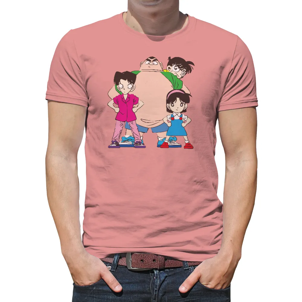 Detective Conan T-Shirts Pattern: Celebrating the Mori Family's Quirky Charm|cartoon characters t shirts wholesale