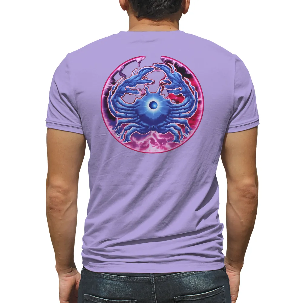 Tee Shirt Printing: Cosmic Balance - Blue Crab Dance|superman and wonder woman couple shirts