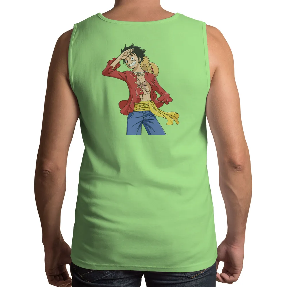 Tee Shirt Printing: Luffy's Iconic Spirit - Anime Adventure|pirate panda clothing