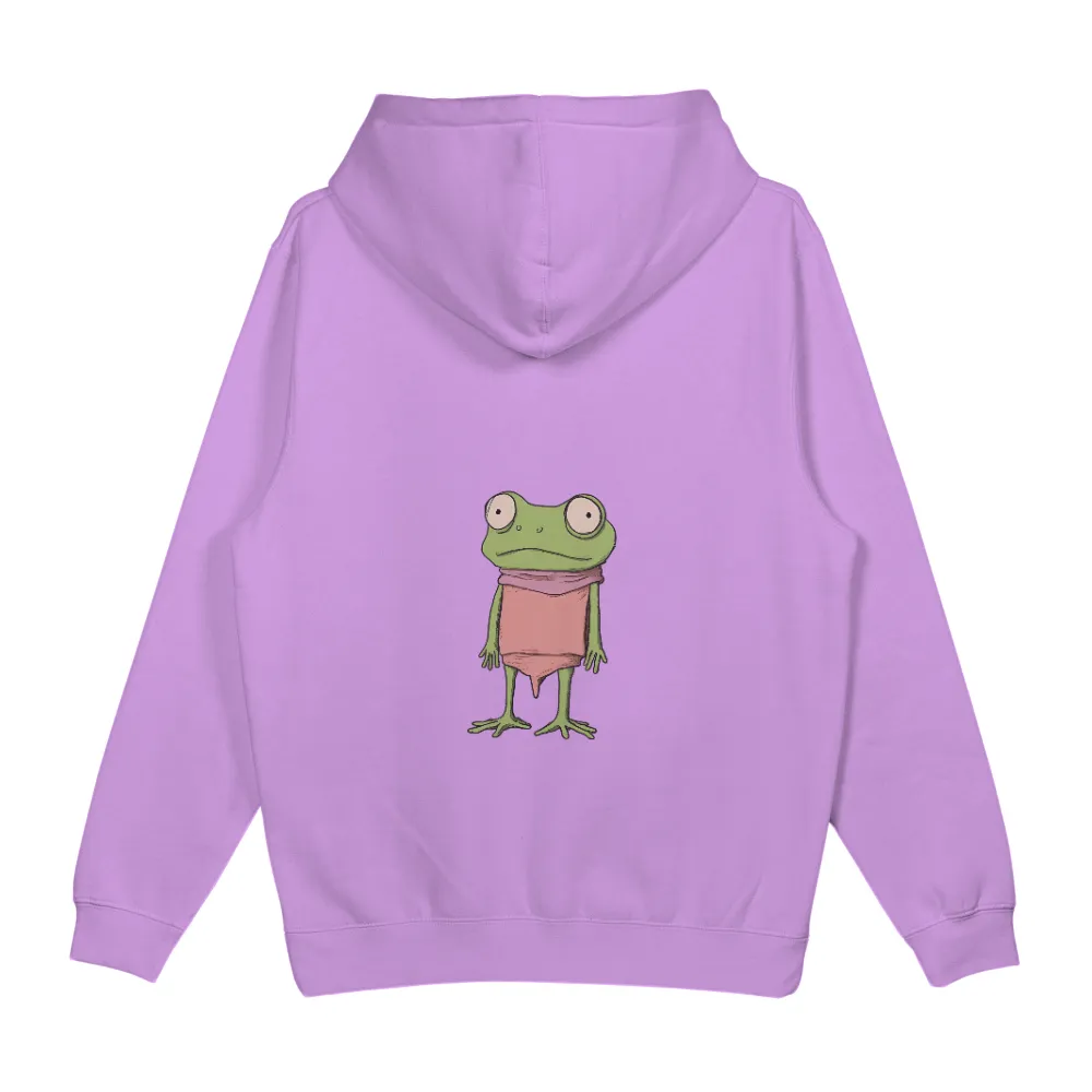 Frog in Pink Dress: Embrace Your Individuality with T-Shirt Printing|reign forest fronds camp shirt