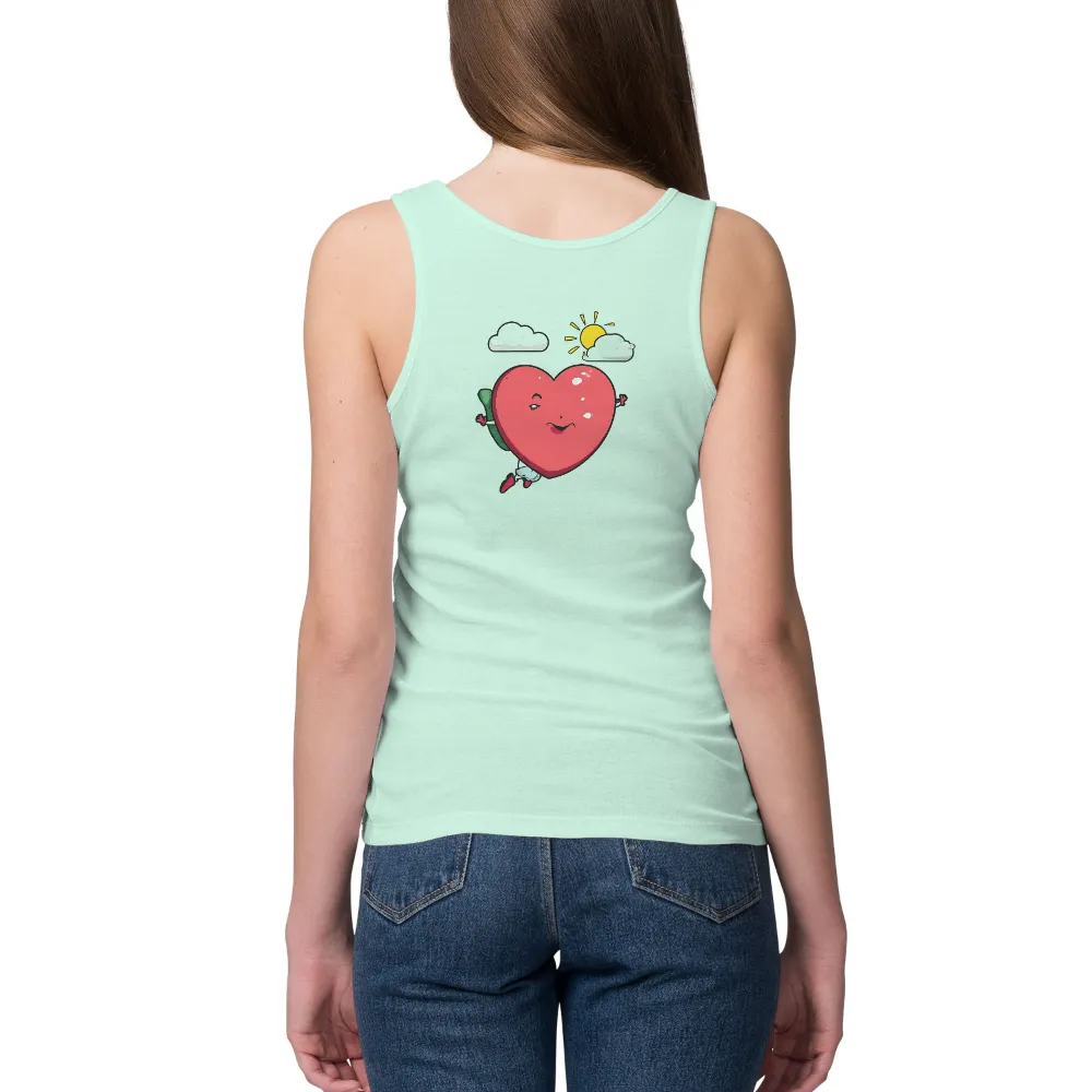 Graphic Tees: Spread Happiness with Happy Heart|bleached heart shirt