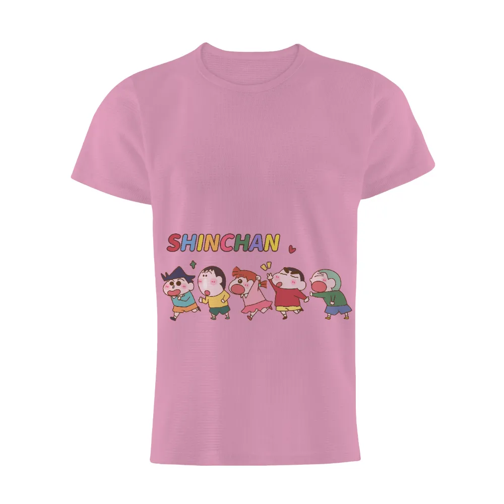 Shinchan Friends T-Shirt Printing: Celebrate Joy and Friendship|banksy joy millward