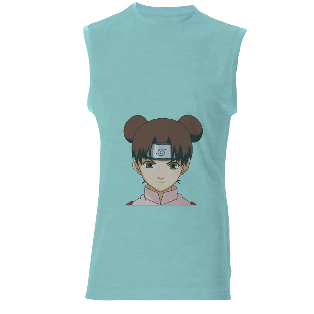 Shirts Graphic Tees: Anime Ninja Strength - Sakura's Journey|limited edition t shirts art