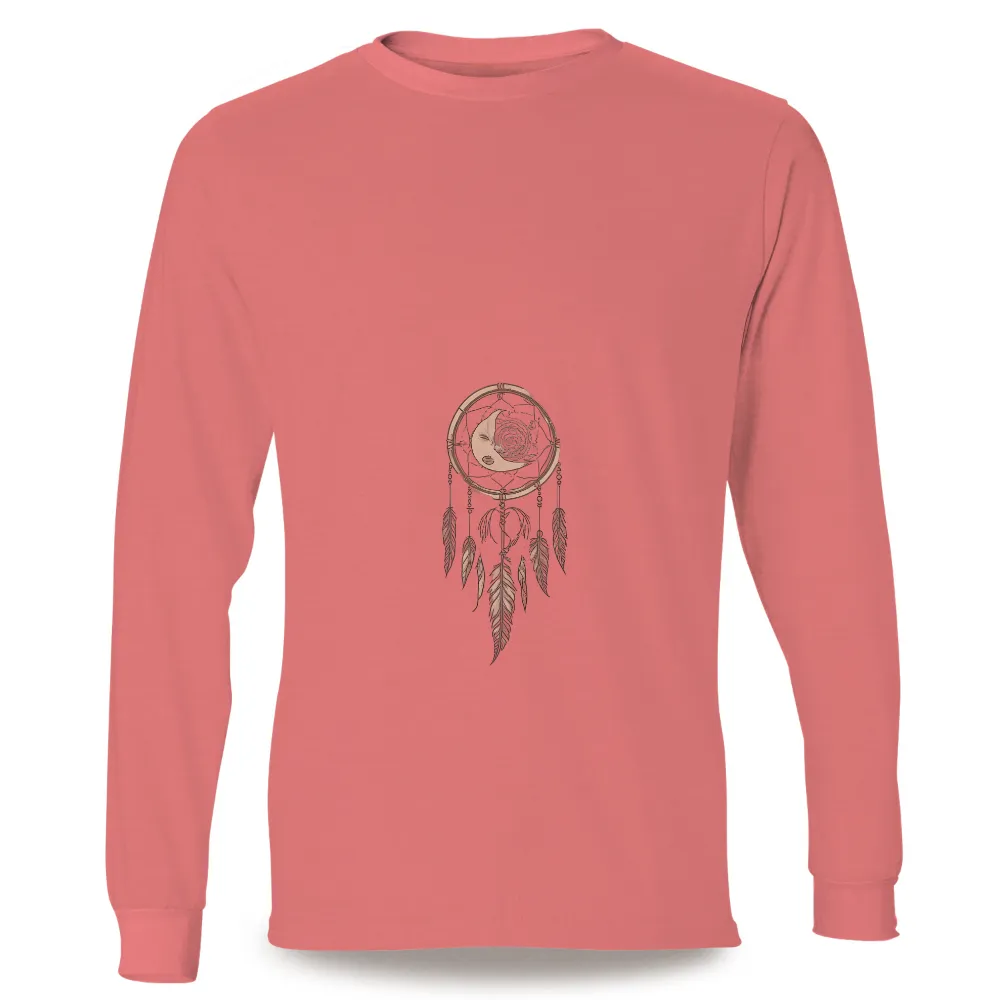 TShirt Printing: Dreamcatcher Moon - Artistic Designs|best sun protection clothing men