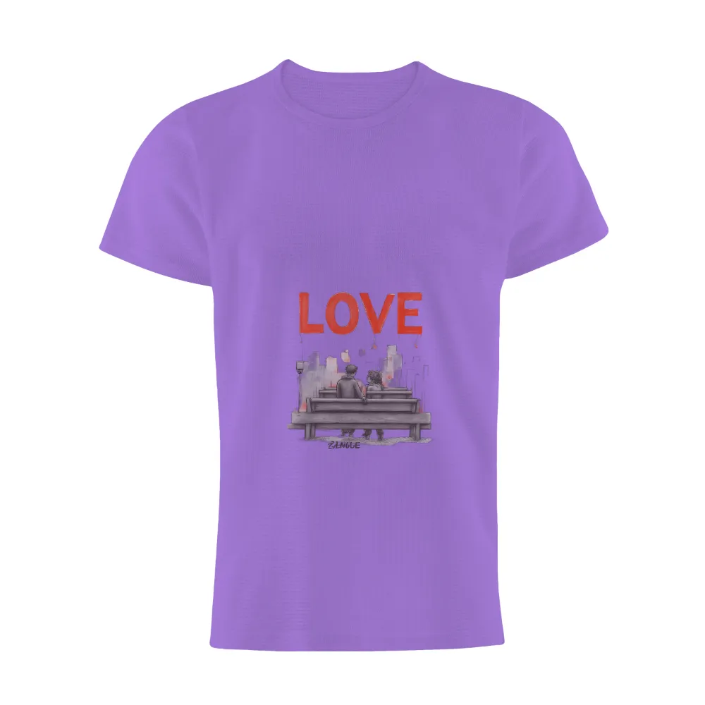 Shirts Graphic Tees: Love in the City - Romance and Connection|men i love hot moms shirt