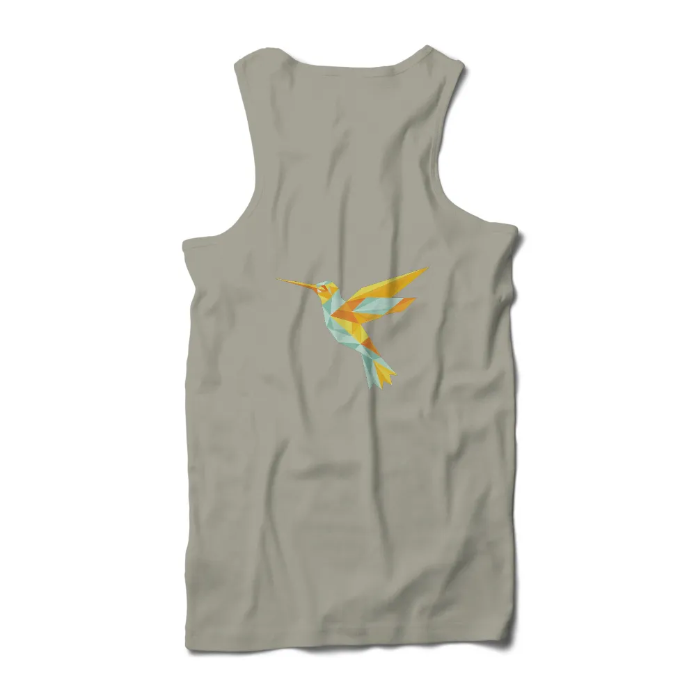 Tee Shirts Printed: Geometric Hummingbird - Freedom and Joy|miller high life tshirts