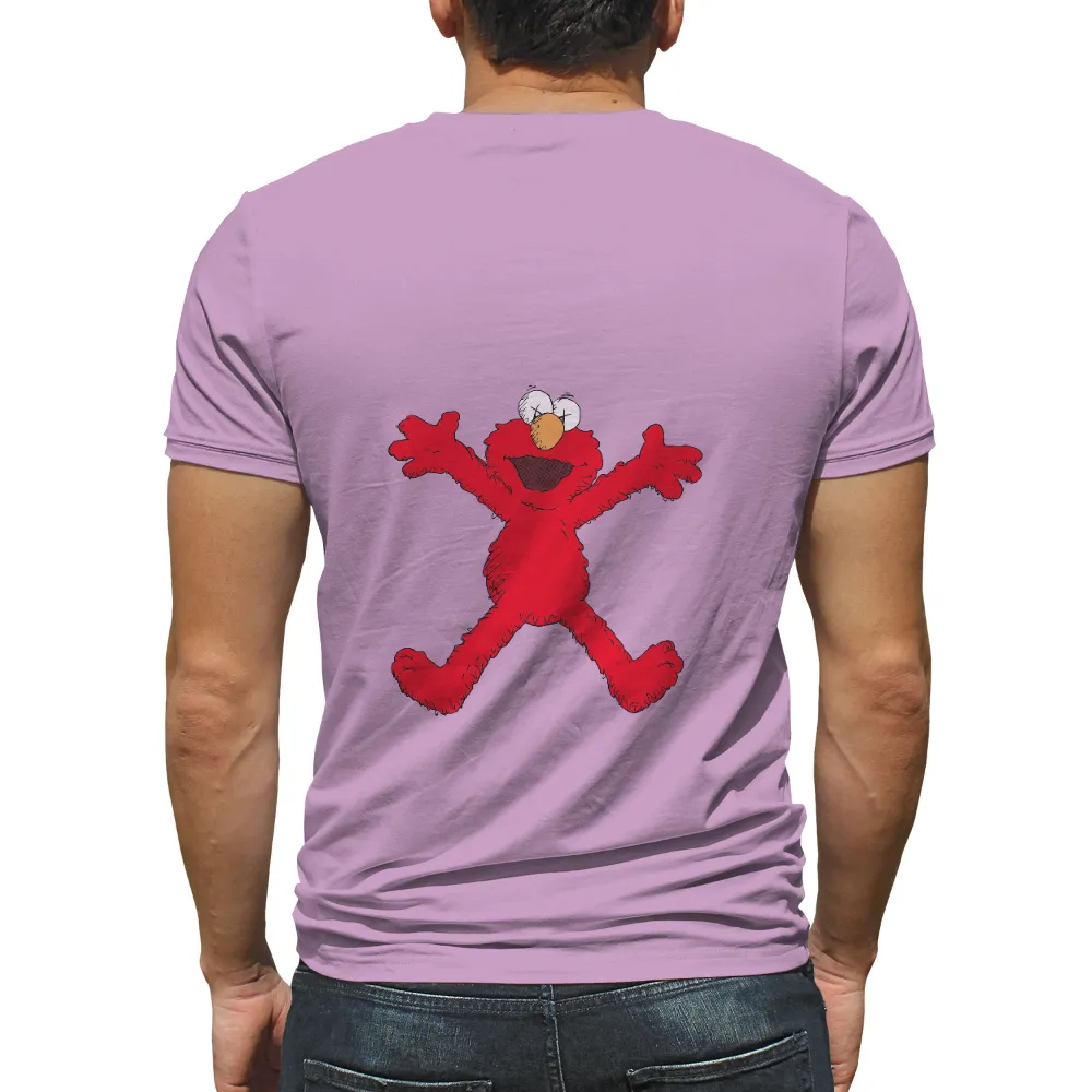 Graphic Tees: Embrace Joy with Elmo - Positivity and Inclusivity|red jacket mlb t shirts