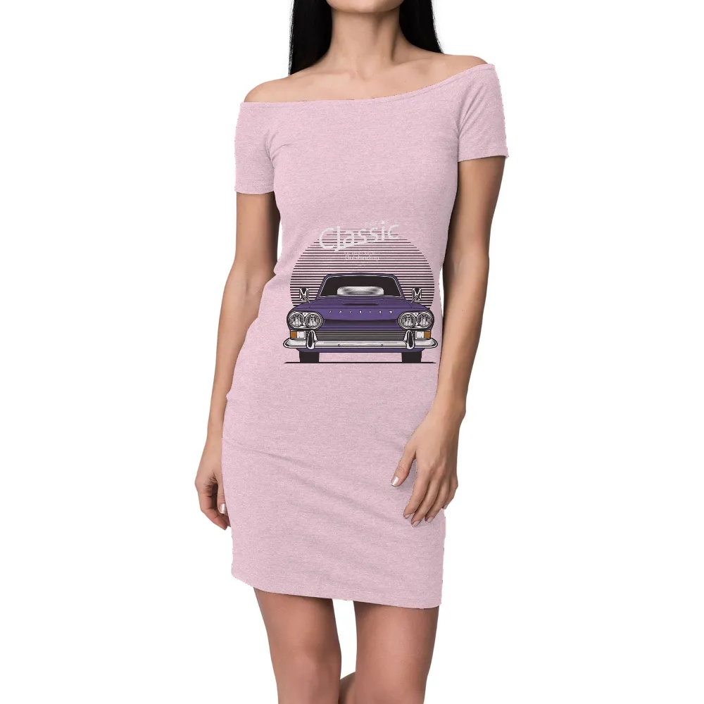 Tee Shirt Printing: Celebrate Classic Car Heritage with Purple Trivium Design|retro valentine shirt