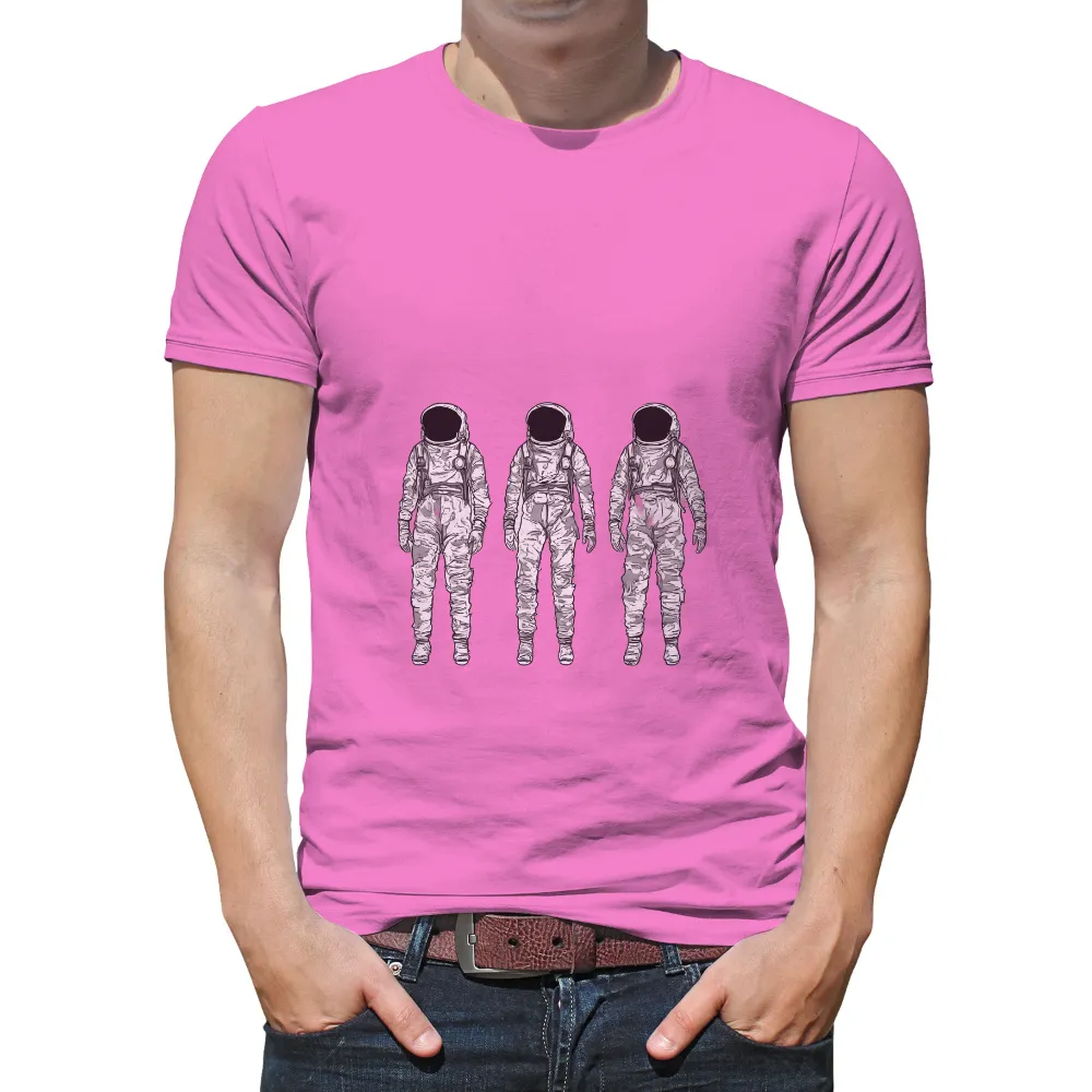 T-Shirts Custom: Vintage Astronauts - Explore the Cosmos|retro valentines shirt