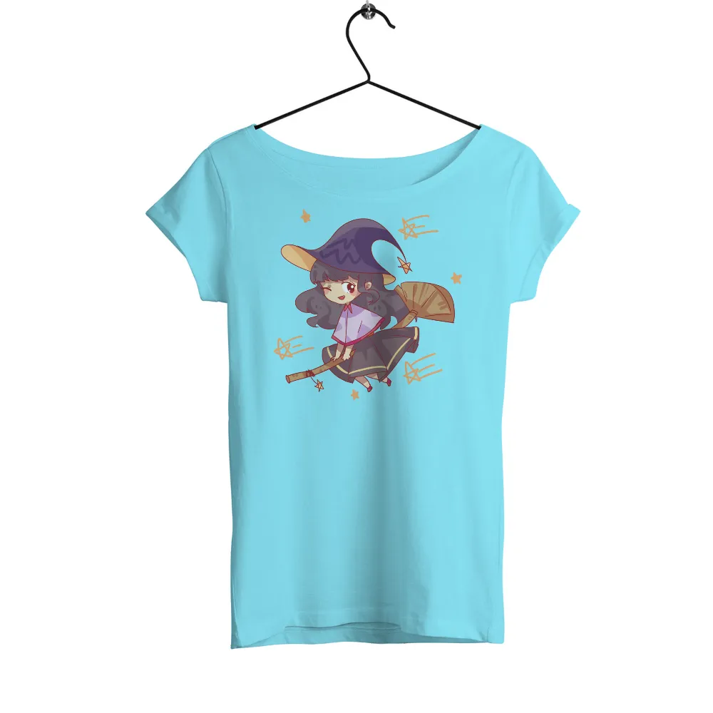 TShirt Design: Luna the Whimsical Witch|tifa final fantasy shirt cut