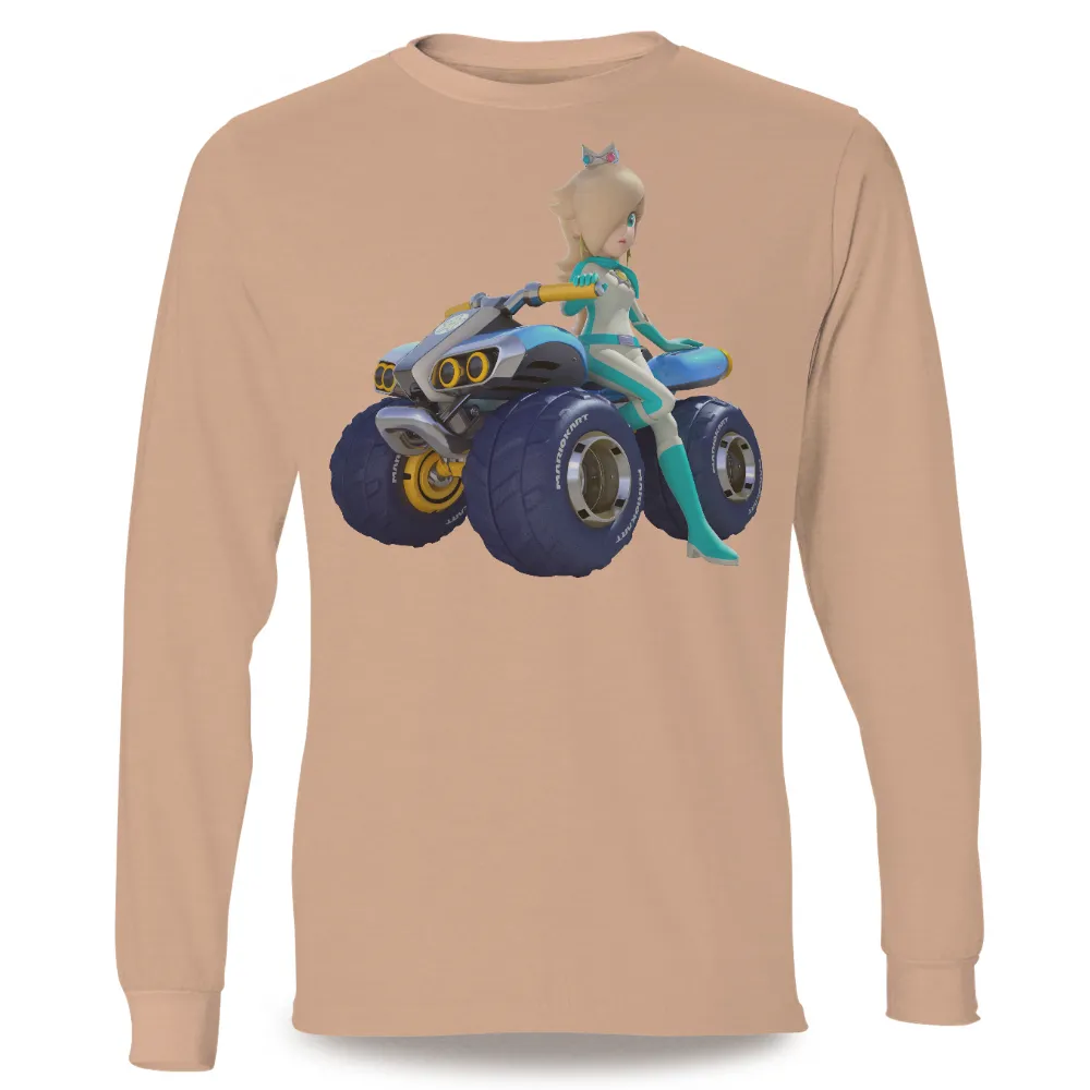 Custom Tee Shirts: Rosalina's Futuristic Racing Adventure|animal crossing royal shirt