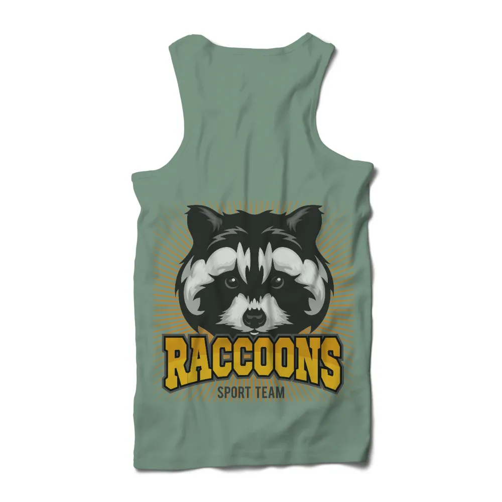 T-Shirts Custom: Raccoons Sport Team Mascot Rocky|bloody mary shirt spirit halloween