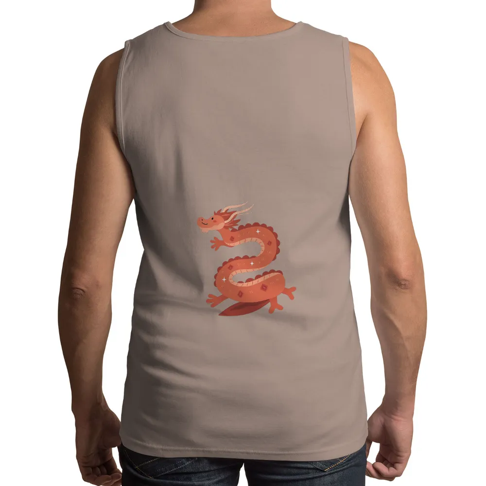 Shirts Graphic Tees: Ruby the Dragon - Artistic Fantasy Design|pokemon magic shirt 1999