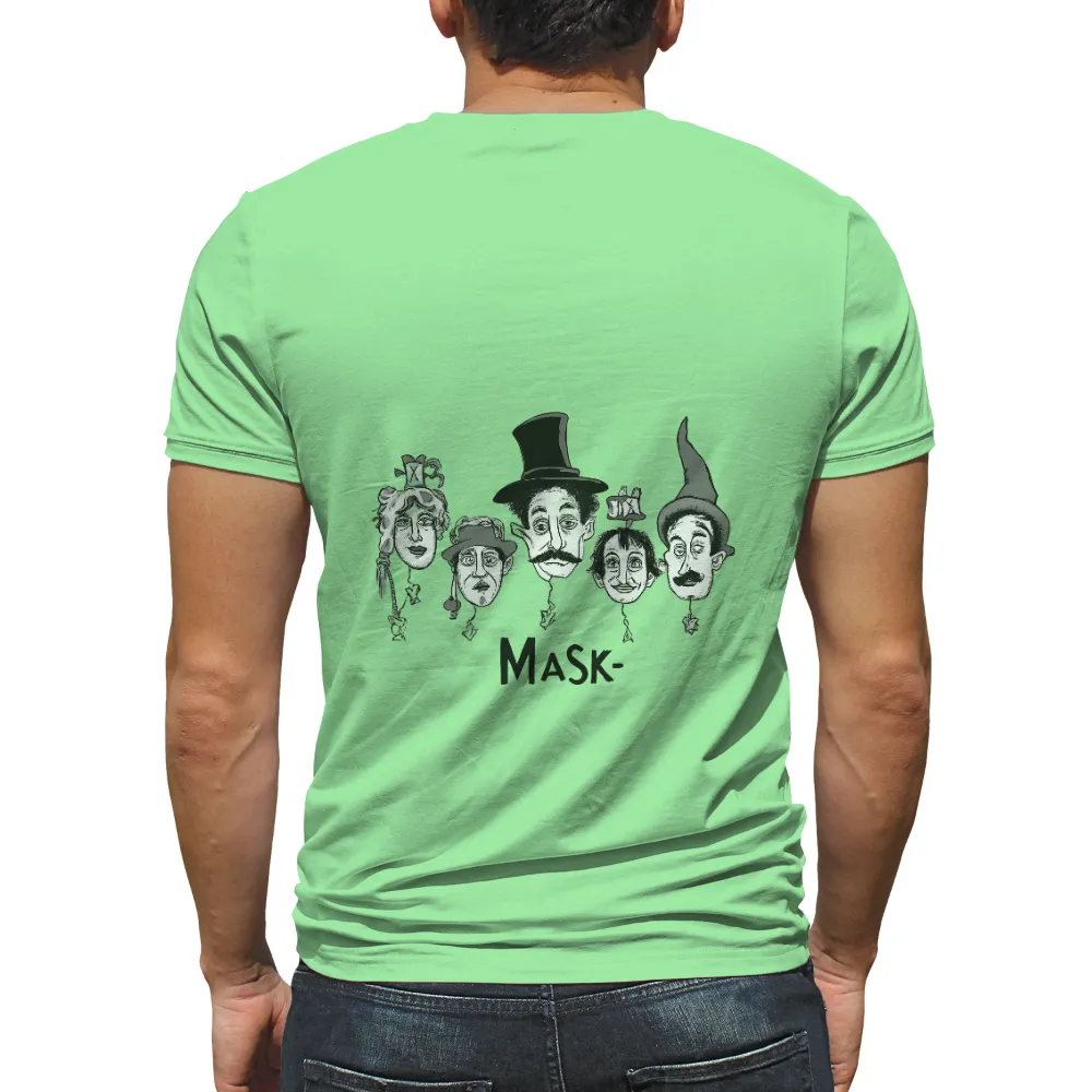 Shirts Graphic Tees MASK- Artistic Designs|military t shirts humor uk