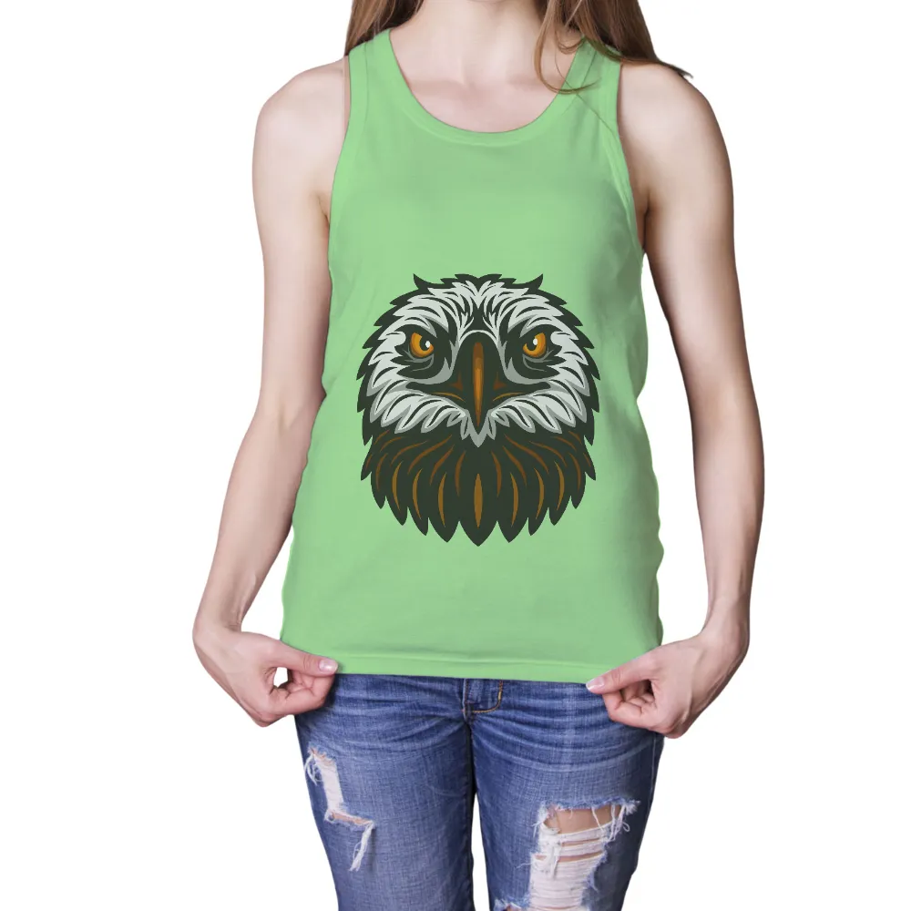 Custom Tee Shirts: Wisdom of the Night Guardian Owl|neon yellow custom t shirts